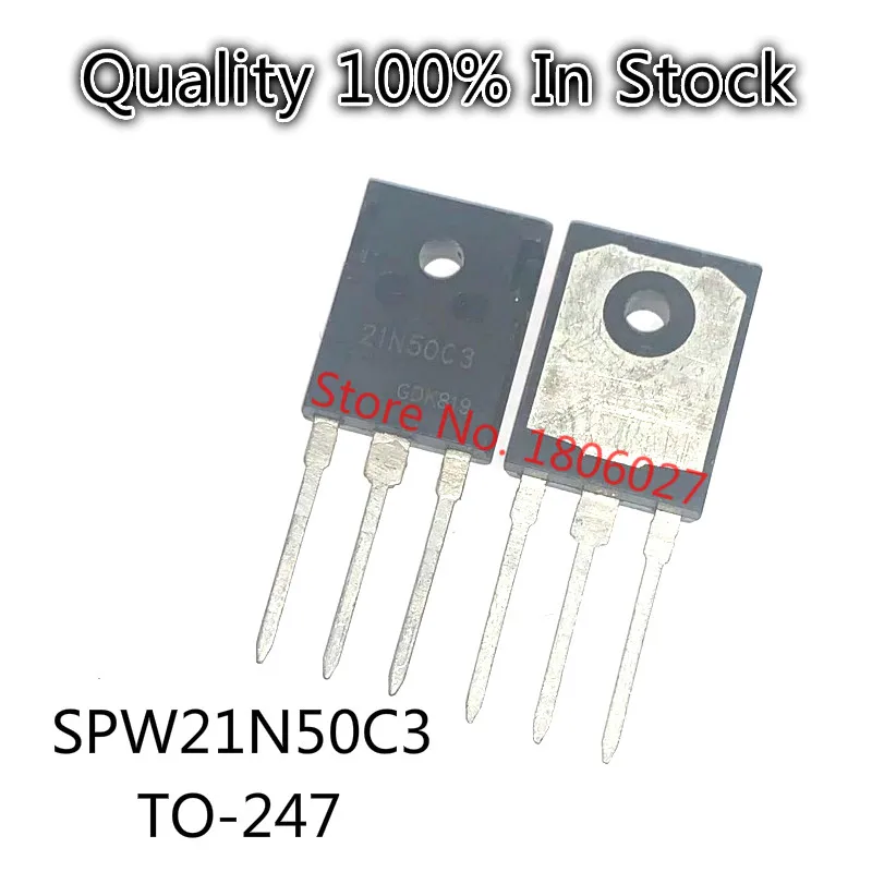 5PCS/lot  21N50C3 SPW21N50C3   TO-247 560V 21A       Spot hot sale