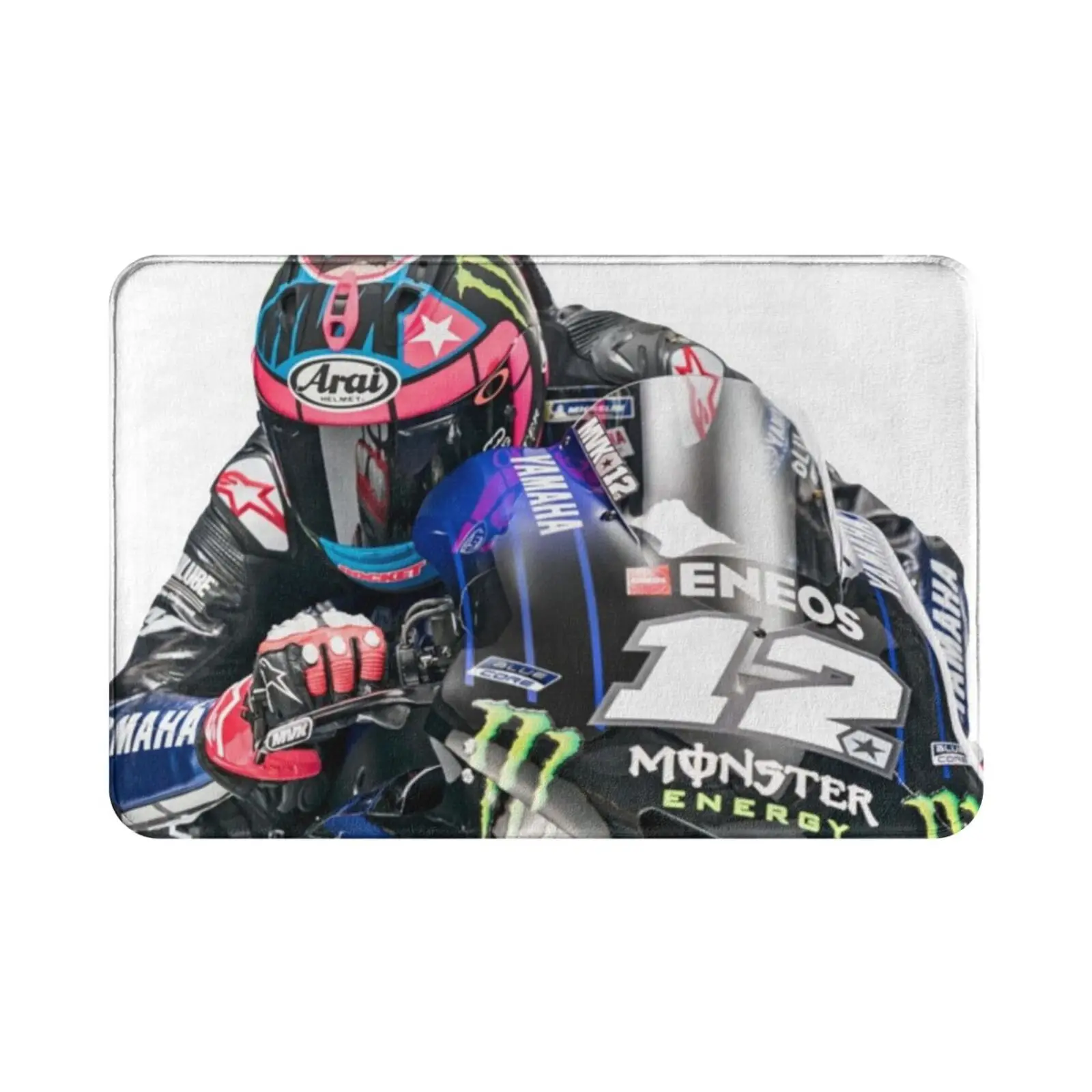 Maverick Mave Vinales Carpet Mat Rug Cushion Soft Andrea Dovizioso Dovi El Maverick Mave Vinales Tournament Racing