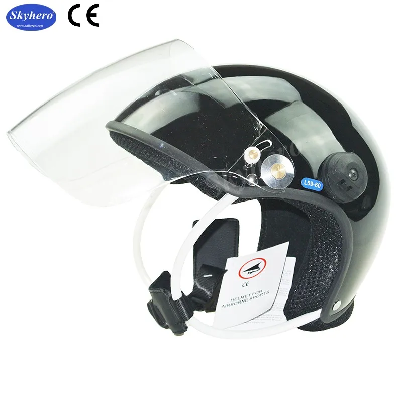 Paramotor Helmet with Visor, Only with Visor and Part to Install Headset EN966 Certificated