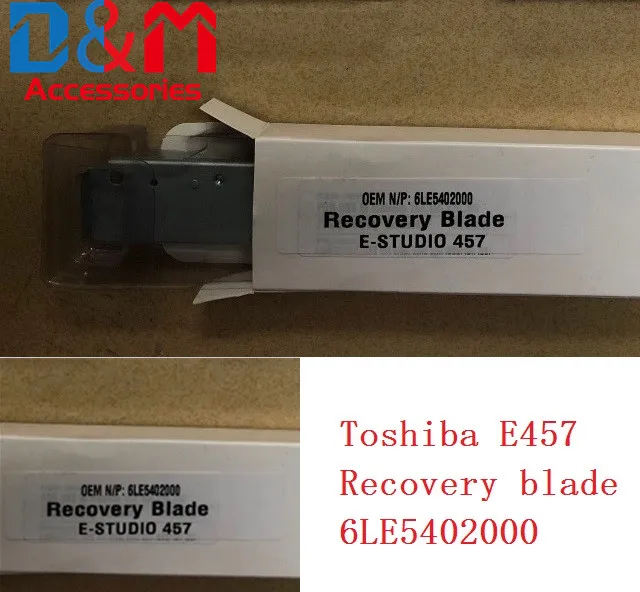 2Pcs Toner recovery blade 6LE54020000 for Toshiba E205 E205L E255 E256 E257 E305 E306 E307 E355 E356 E357 E455 E456 E457 E507