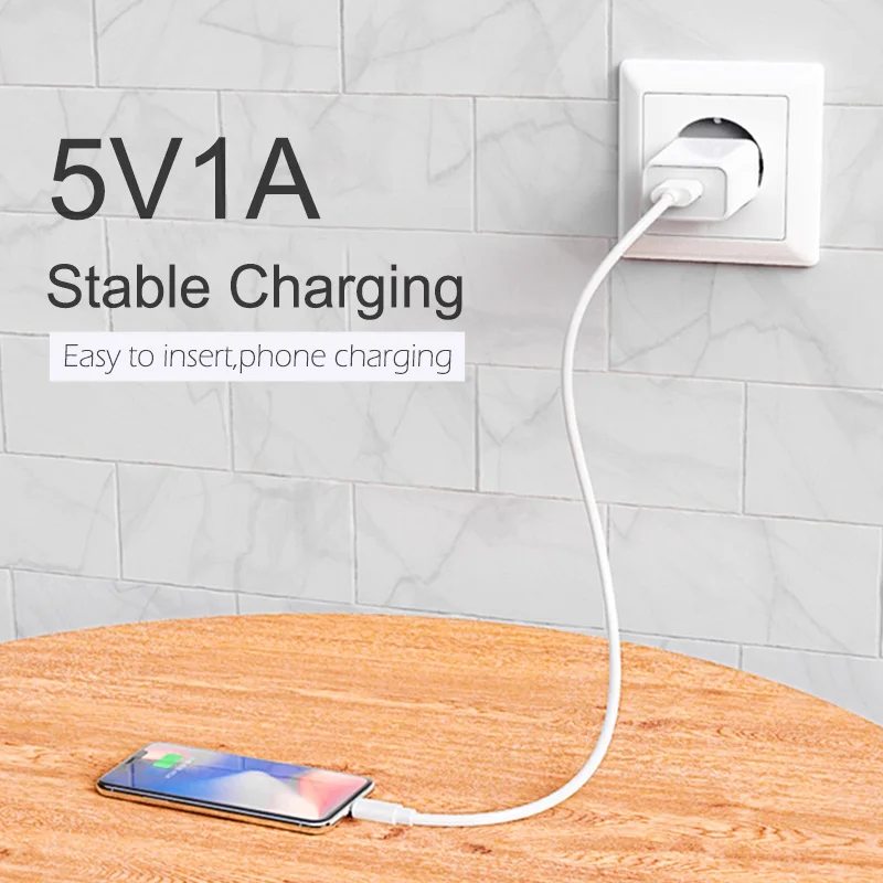 한국 변환 플러그 여행 변환기, KCC 한국 고품질 충전, KC 인증, 5V1A USB 충전기, 휴대폰용