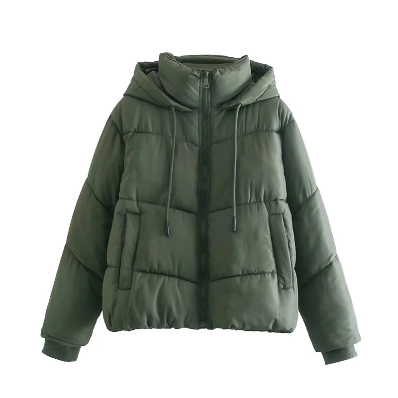 Women\'s Winter Vintage Hooded Pockets Cotton Parkas Jackets Very Warm Thick New in Coats Female Outerwear Streetwear Clothing