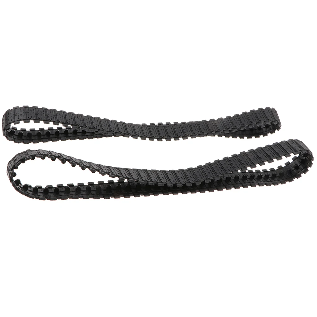 2pcs 28 Inch Rubber Track for DIY Robot RC Car Parts Tank Replacement Science Toy Accessories