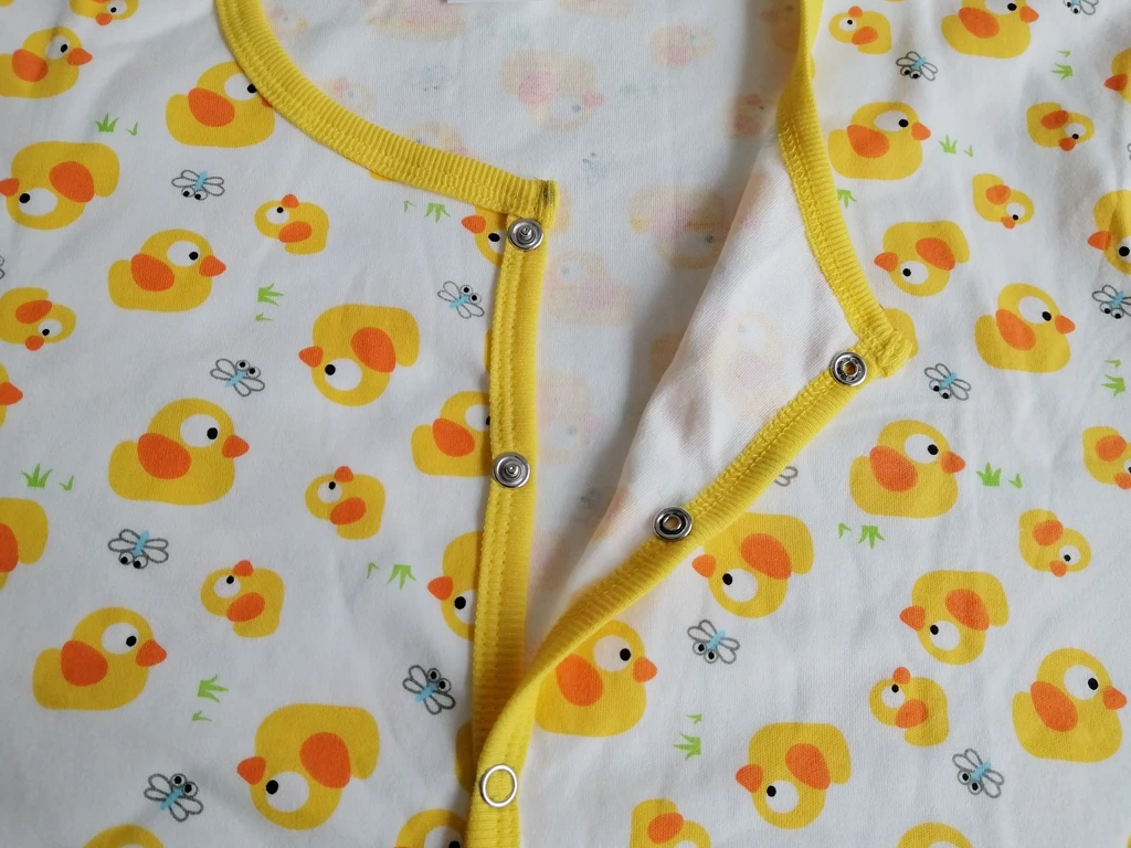 Yellow duck bodysuit with front snaps/adult onesie/adult romper/abdl clothes