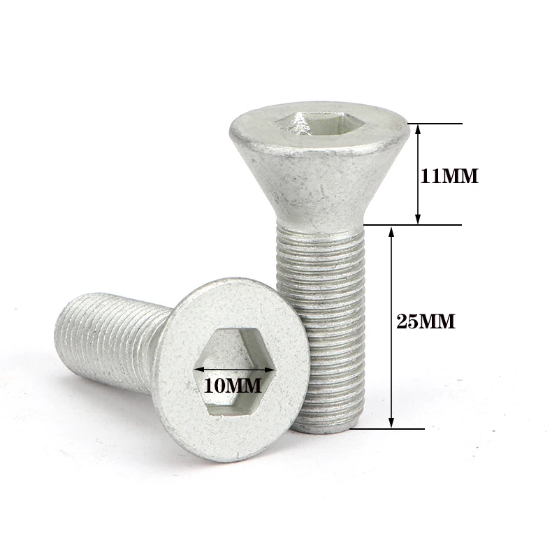 16/20PCS  10.9 grade forged wheel bolts and short-bolts, m14x1.5 / m14x1.25 / m12 * 1.5 / m12 * 1.25