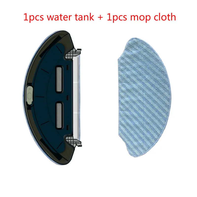 Robô aspirador de pó tanque água mop pano trapos para rowenta explorer série 20 robótico aspirador peças reposição acessórios