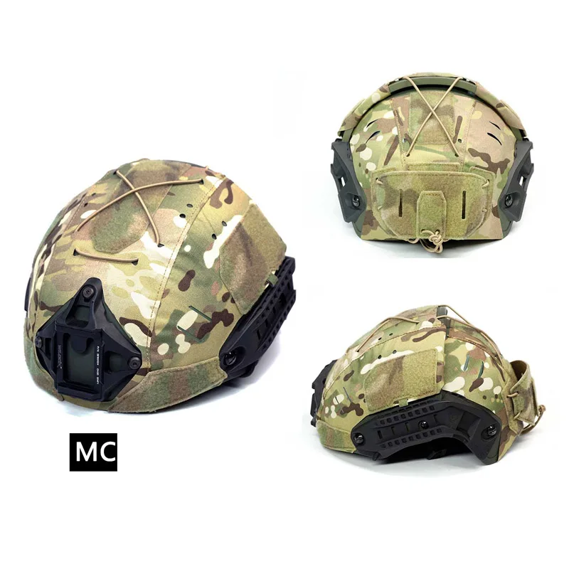 CP AF Helmet Cover Tactical Helmet Protective Cover Camouflage Cloth Laser Cutting Two-Piece MC MCBK BK RG CB