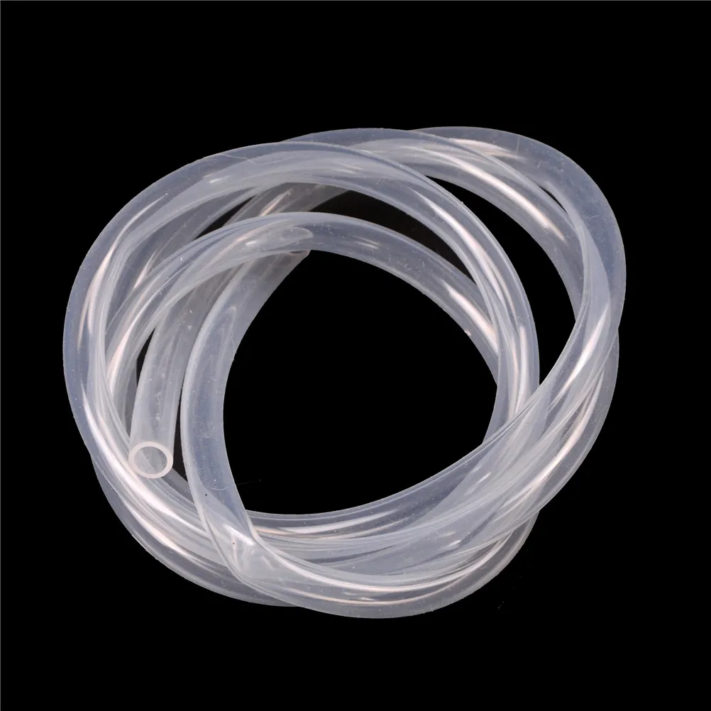 1Meter 5x7mm 5x8mm 6x8mm 6x9mm 8x10mm Food Grade Transparent Silicone Rubber Hose Flexible Silicone Tube Air Pump Line For Fish