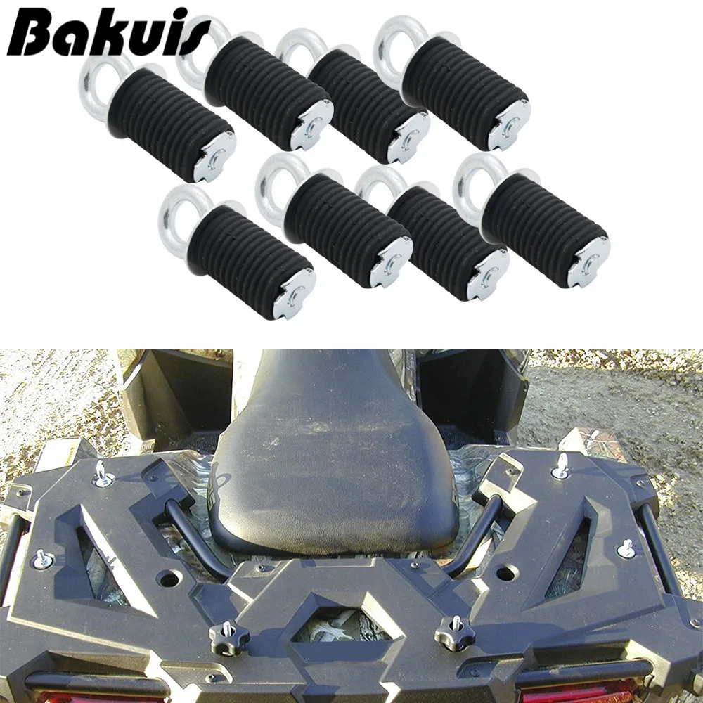 For Polaris RZR 6pcs/Set Tie Down Anchor Tie Downs Anchors Blue 570 900 ZR S 900 800 1000 XP Sportsman 110 400 450 view 6
