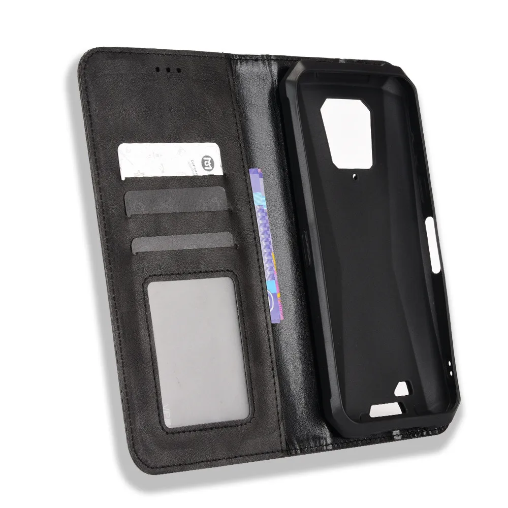 For Ulefone Armor 8 5G Case Luxury Flip PU Leather Wallet Magnetic Adsorption Case For Ulefone Armor 8 Pro 5G Armor8 Phone Bags