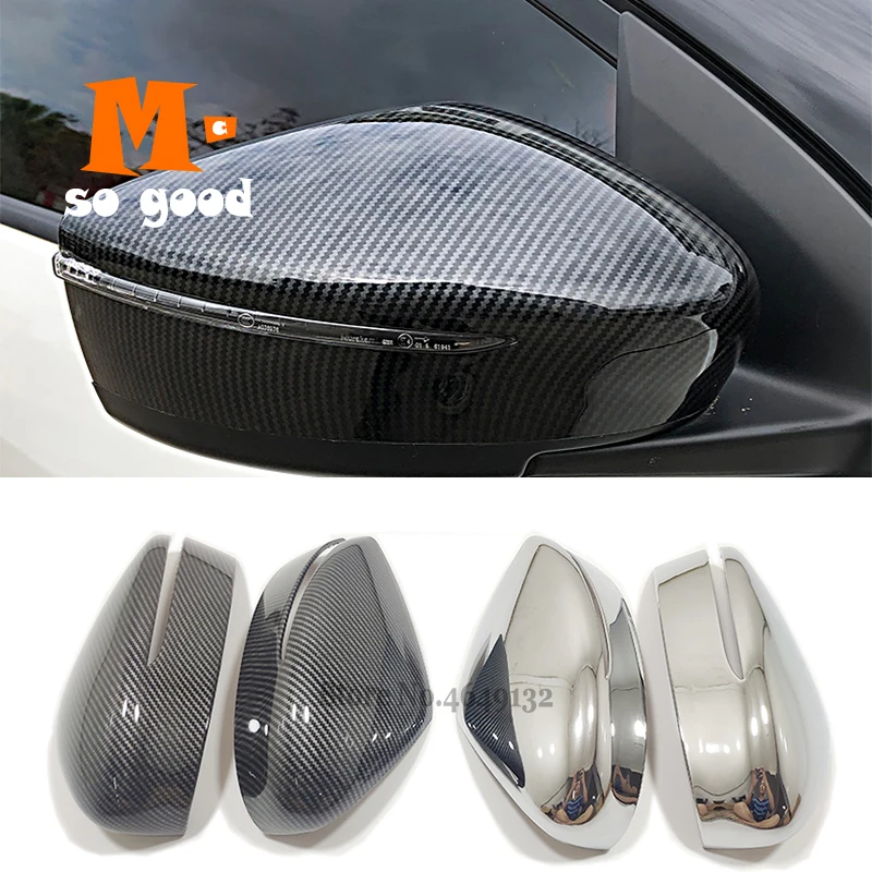 2016 17 18 19 2020 For Nissan Note E12 Hatchback Car Rear view Mirror Exterior Covers ABS Carbon Fibre Auto Exterior Accessories