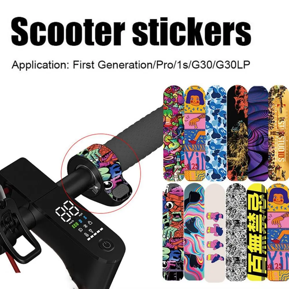 PVC Scooter Modification Stickers MAX Throttle Finger Pro Sticker for Xiaomi M365 Refers Supplies G30 Scooter Accessories