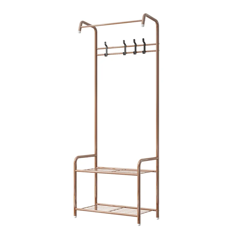 Modern Coat Racks Garment Rack Storage Shelf Shoes Holder Organizer Clothes Hanger Living Room Bathroom Furniture 24x12x65 Inch