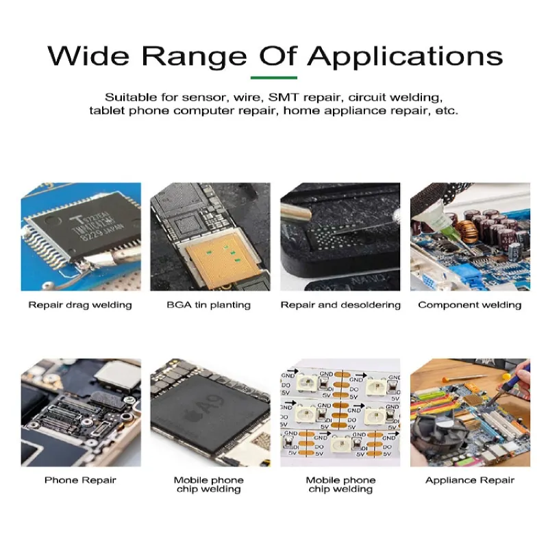 RL-421S-OR BGA PCB No-Clean pasta saldante saldatura avanzata olio flusso grasso 10cc saldatura riparazione pasta