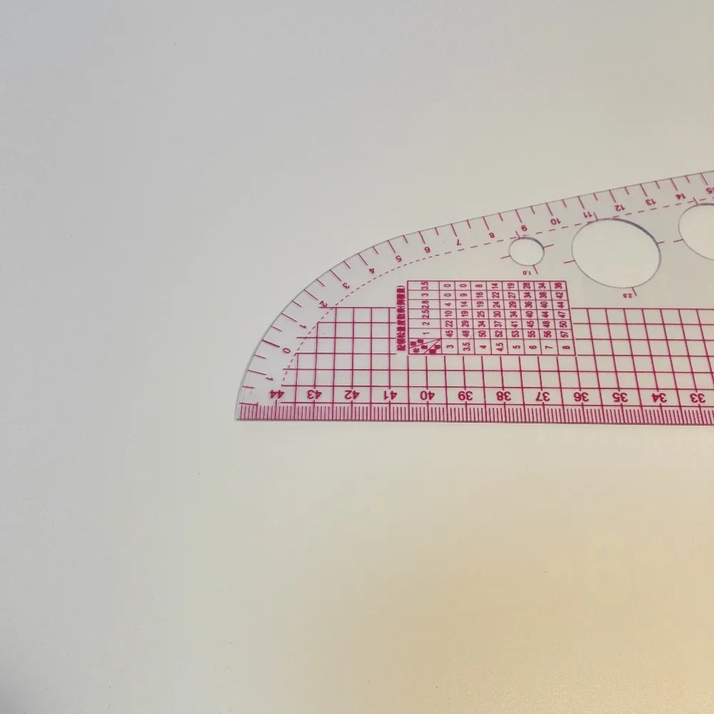 Multifunctional patchwork ruler plastic cutting ruler clothing sample grading rulers patchwork-ruler 3245