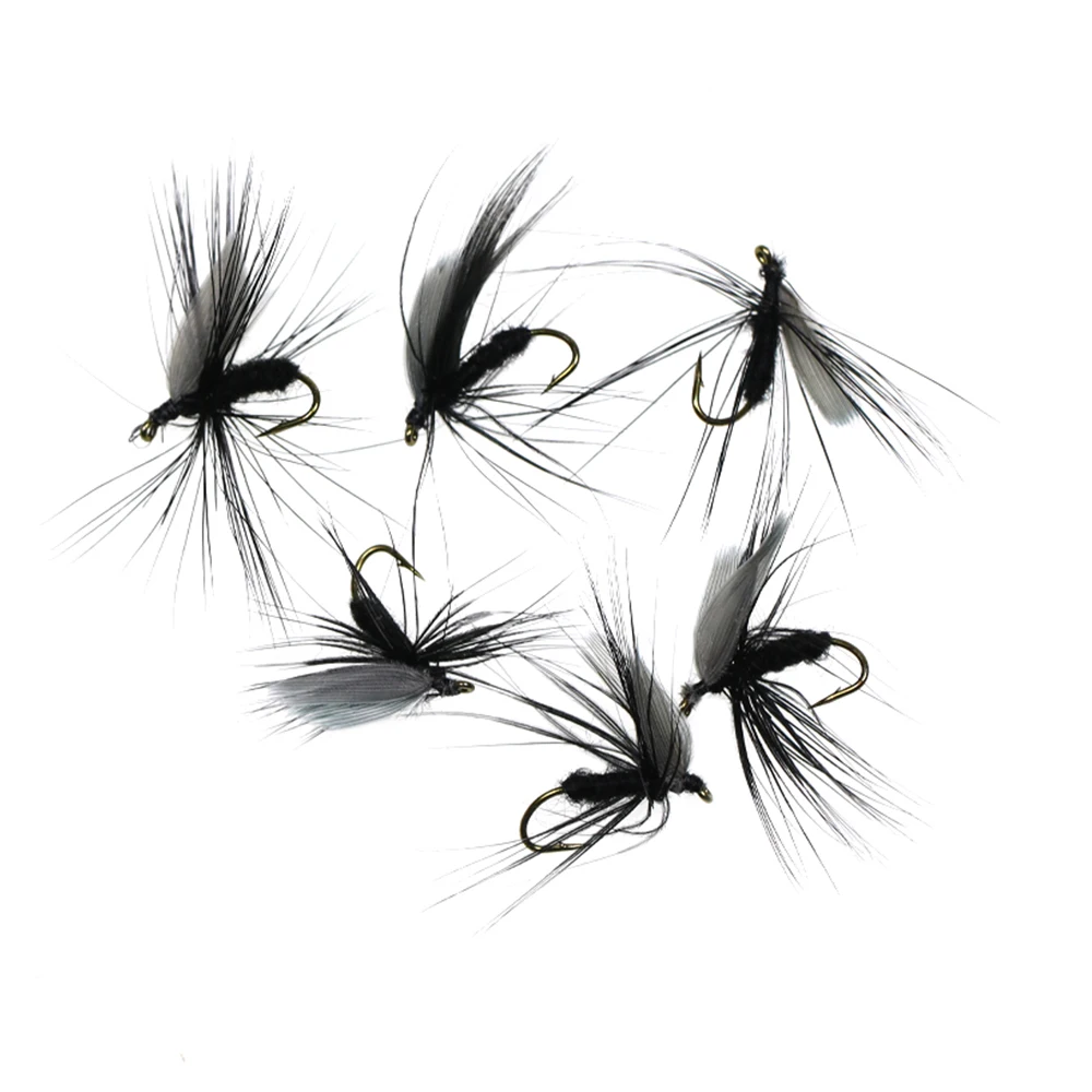 ICERIO Moscas Secas Gris Drake – Señuelos para Trucha Agua Dulce - imagen 3