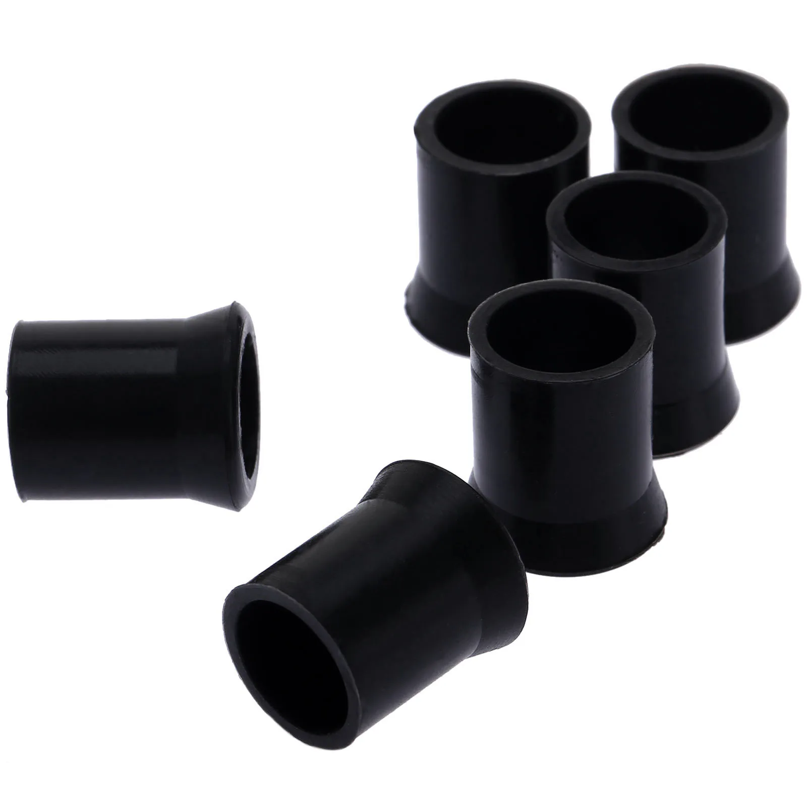 10Pcs 11mm Black Rubber Tobacco Smoking Pipe Tip Grips Smoking Pipe Mouthpiece Stem Pipe Tip Grips Ring Protective Sleeve