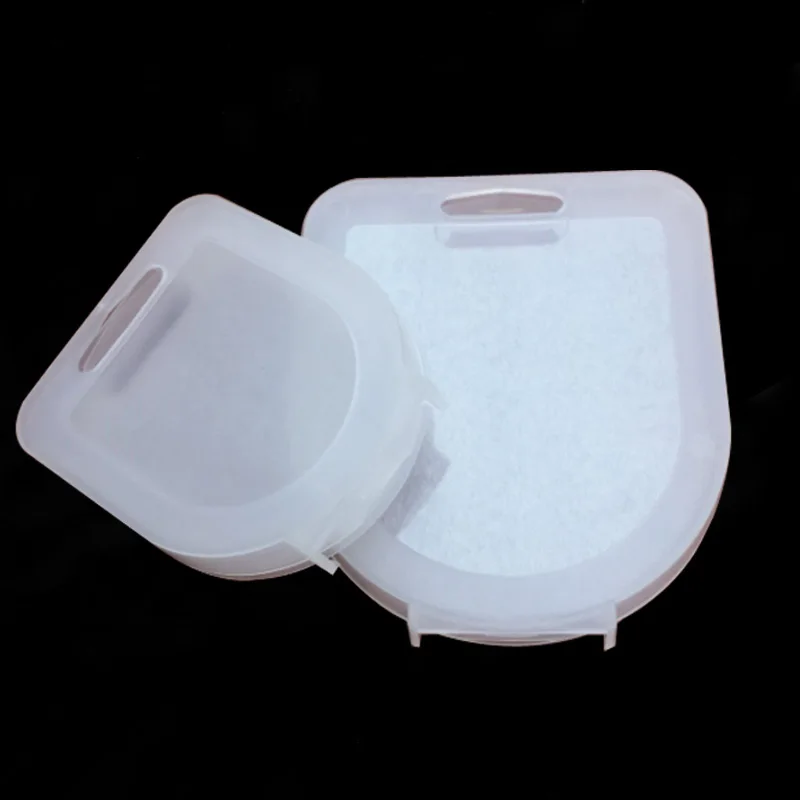 Translucent small/big 37-62mm/67-82mm Camera Lens Filter UV CPL FLD ND Filter Storage Box Bag Case camera accessories