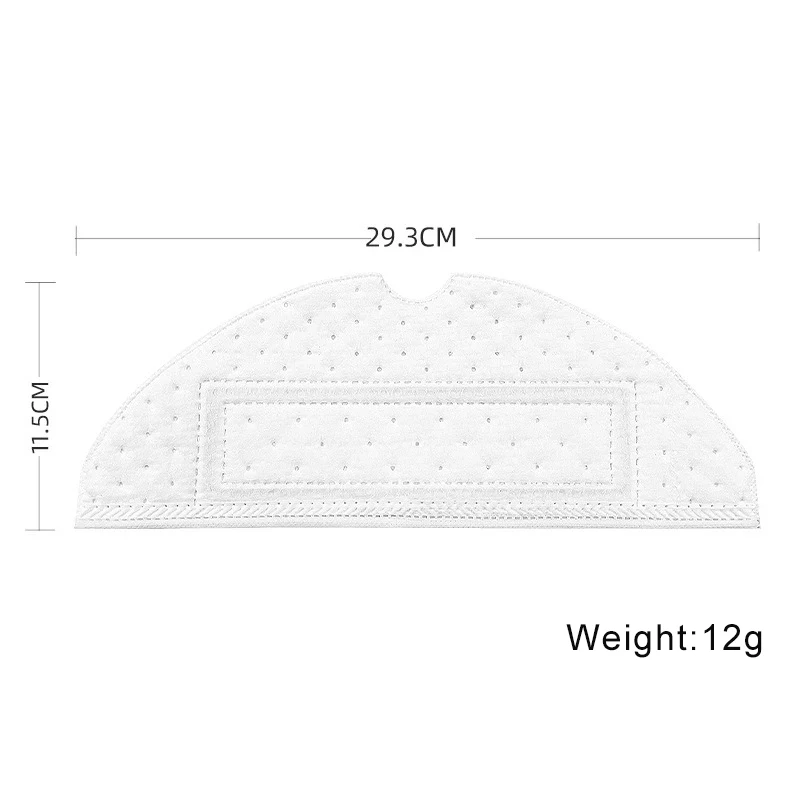 Accesorios para Xiaomi Roborock S7 S70 S75 T7s T7s Plus Aspiradora Robótica, paño de mopa desechable, repuestos
