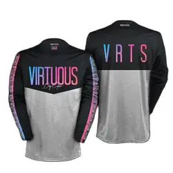 Virtuous Vrts Mtb Motocross Jersey Bicycle Bmx Mountain Downhill Bike Clothing Enduro Racing Shirt Breathable Cycling Jerseys Dh