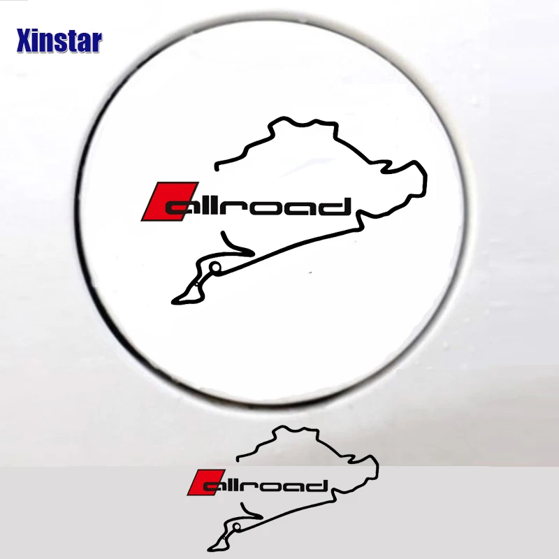 اولرود سيارة النفط خزان الشارات ملصقا لأودي A1 A3 A4 A4L A6 A6L A7 A8 Q3 Q5 Q7 TT S RS