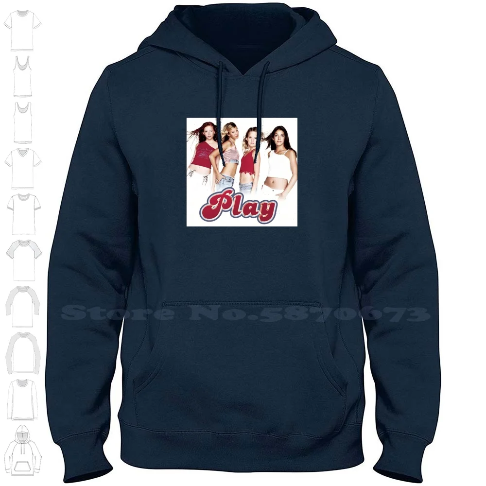 Play-Girl Group 100% Cotton Hoodie T-Shirt Rosie Munter Faye Hamlin Anna Sustrand Anais Lemeche Us Against The World Minialbum