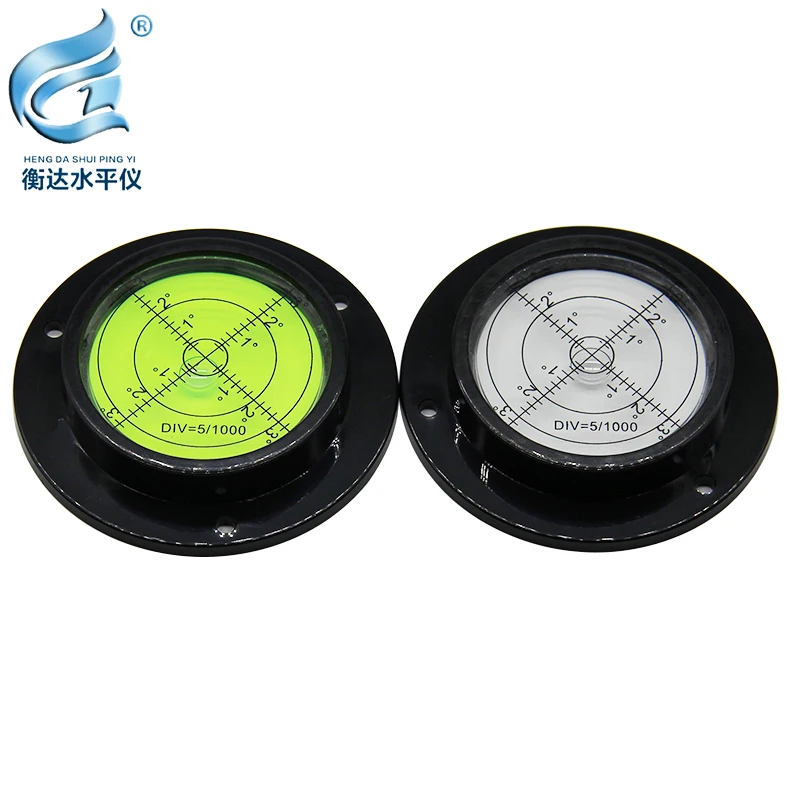 

90*66*17mm Circular Bubble Level Spirit level Round Bubble Level Measuring Instruments Tool Universal Protractor Tool