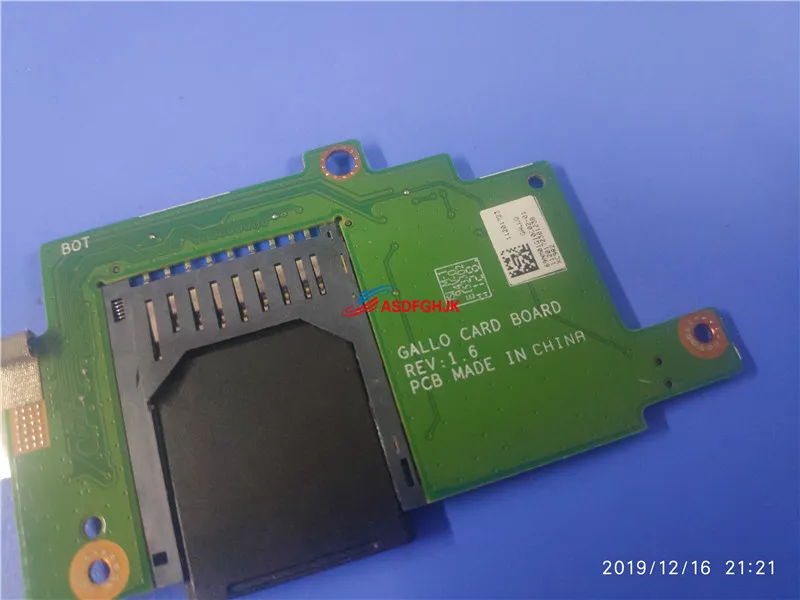 Tarjeta GALL0 100%, funciona perfectamente