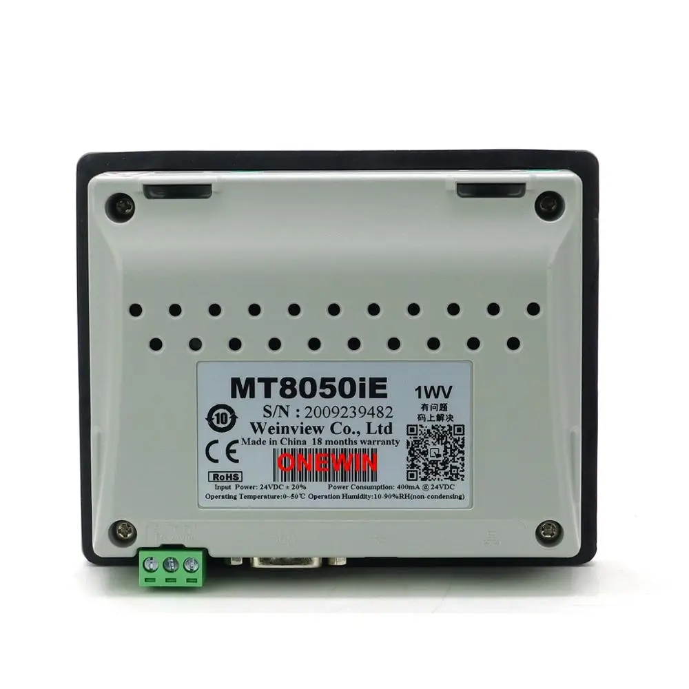 Weinview MT8050iE Hmi Touch Screen 4.3 Inch Tft Lcd Usb Ethernet Nieuwe Human Machine Interface Display