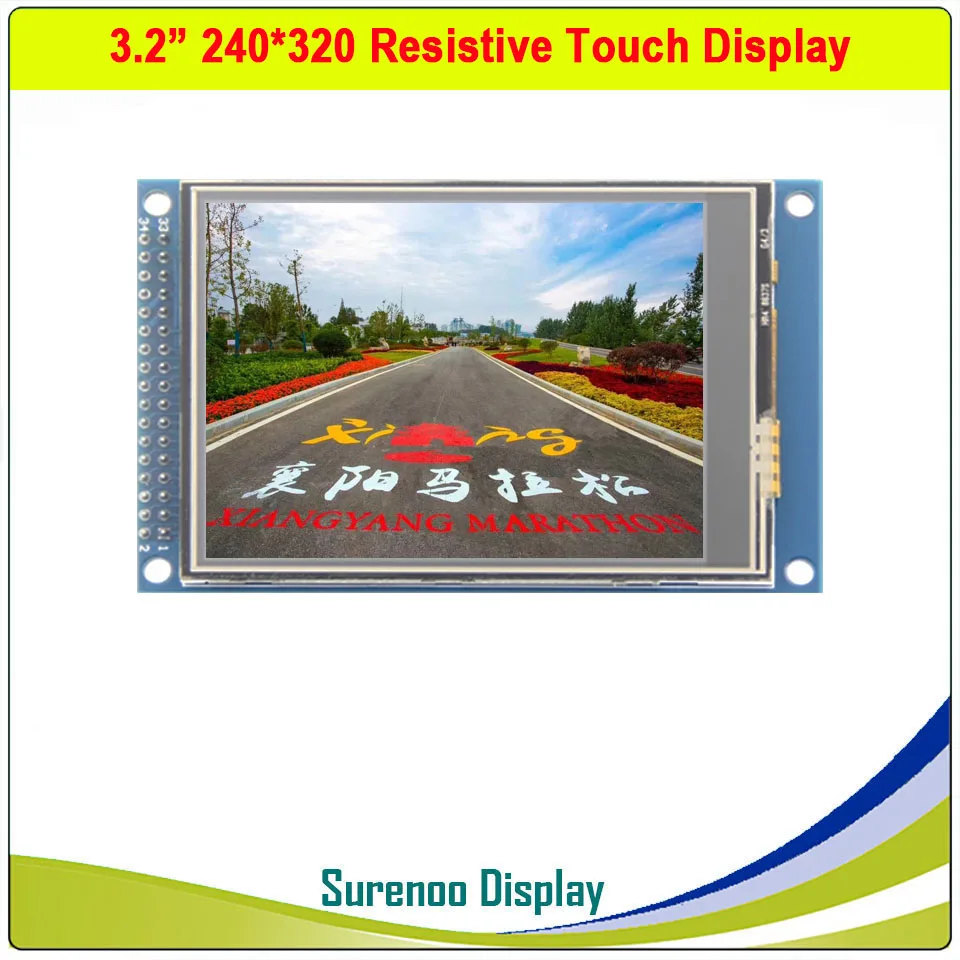 3.2 inch 240*320 MCU Parallel Interface TFT LCD Module Display Screen with Touch Panel Drive IC ILI9341 XPT2046 Alientek STM32