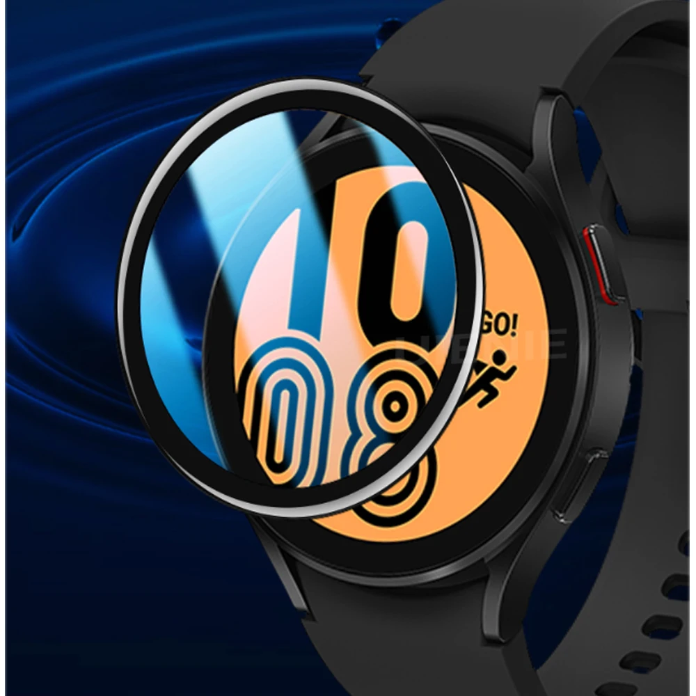 1/2/5 قطعة فيلم واقية الحرس لسامسونج غالاكسي ساعة 4 44 مللي متر 40 مللي متر حامي الشاشة غطاء ساعة ذكية HD حماية الأفلام