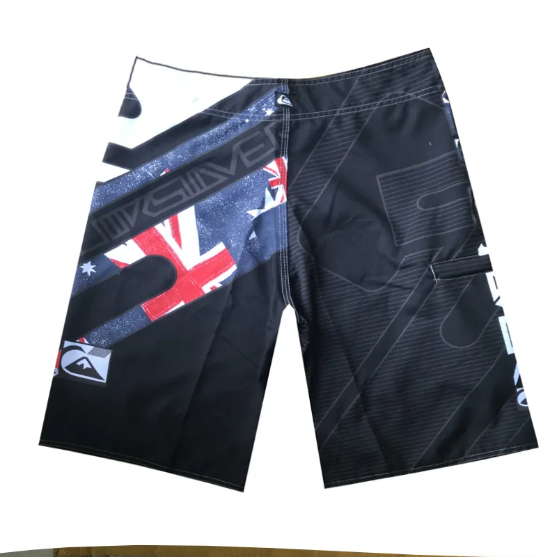 Heren Broek Knieboard Shorts Stijlvolle Gestreepte Patchwork Print Trunks Zomer Strandvakantie Casual Zwemshorts Sportkleding