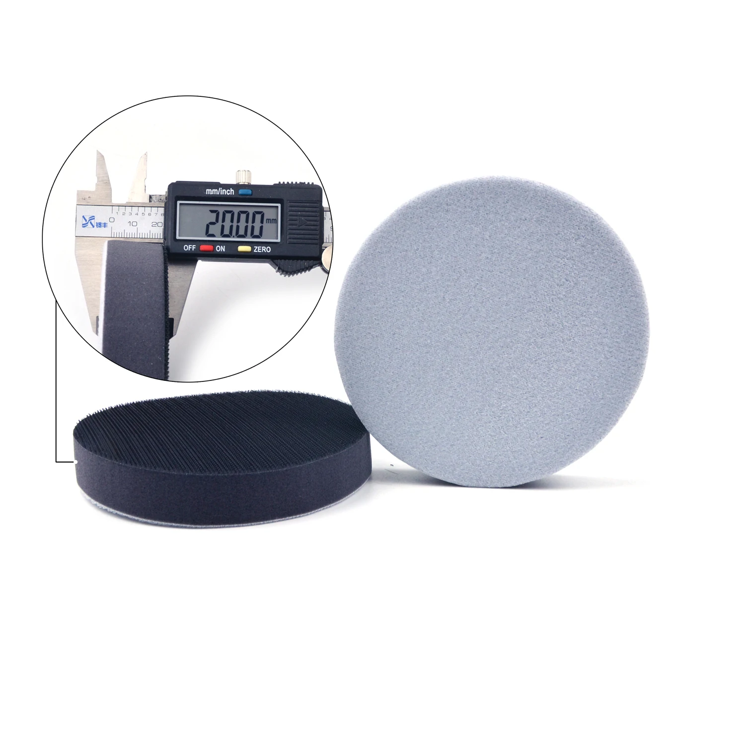 20mm Verdickt Pufferung Pad 5 Zoll Weichen Schwamm Interface Pad 125mm Haken und Schleife Schleifen Pads Protector Power werkzeuge Zubehör