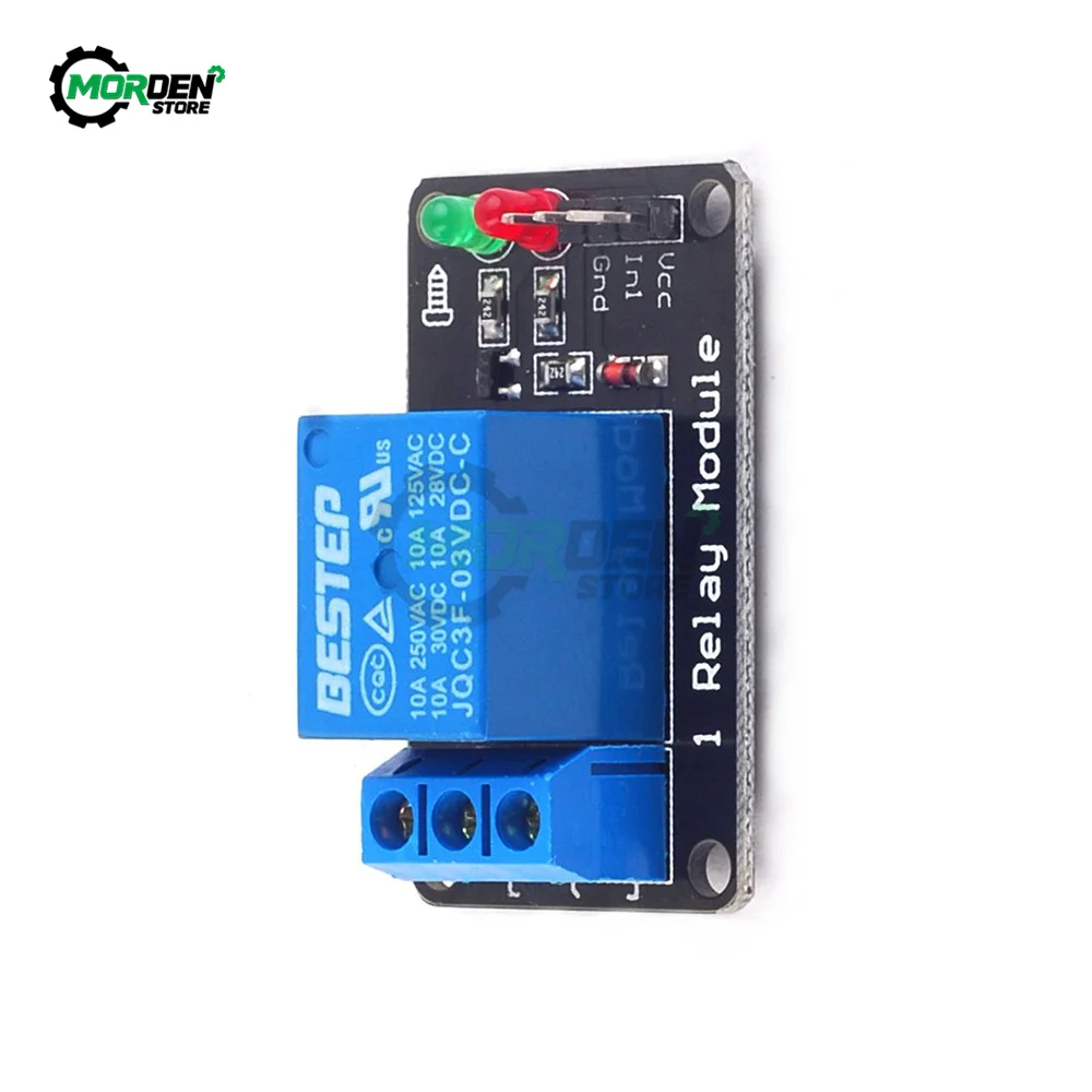 3V 3.3V One Two Channel Relay Module Low Level Trigger with Lamp Relay Board Power Supply for Home Appliance