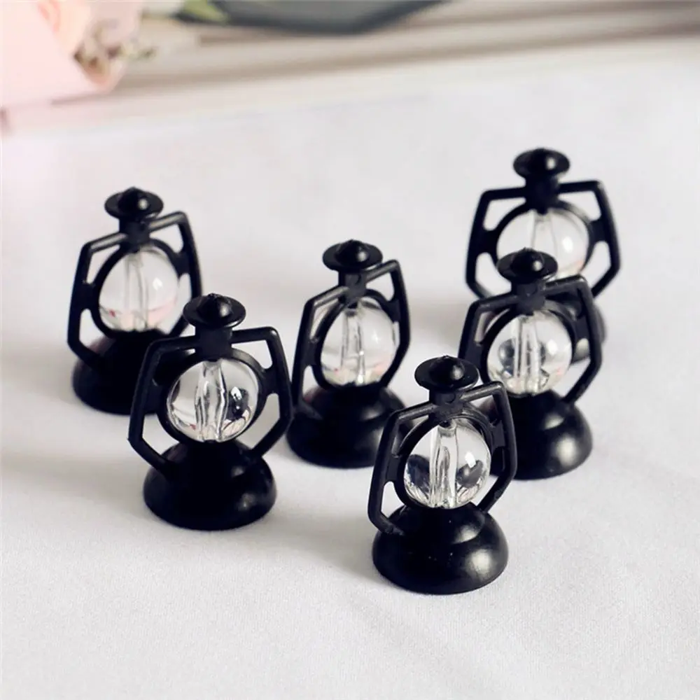 1:6 1:12 Retro Oil Lamp Mini Kerosene Lantern Miniature Toy Doll Doll House Accessories Decor Ornaments