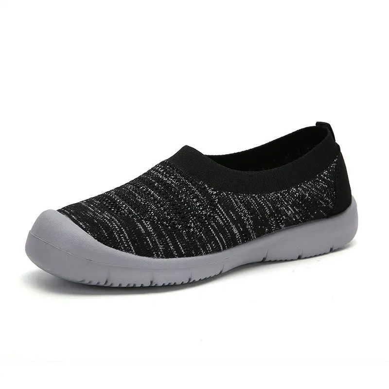 Big size (35-43) Women Sneakers flat shoes women comfort ladies breathable mesh casual sneakers female slip-on vintage shoes