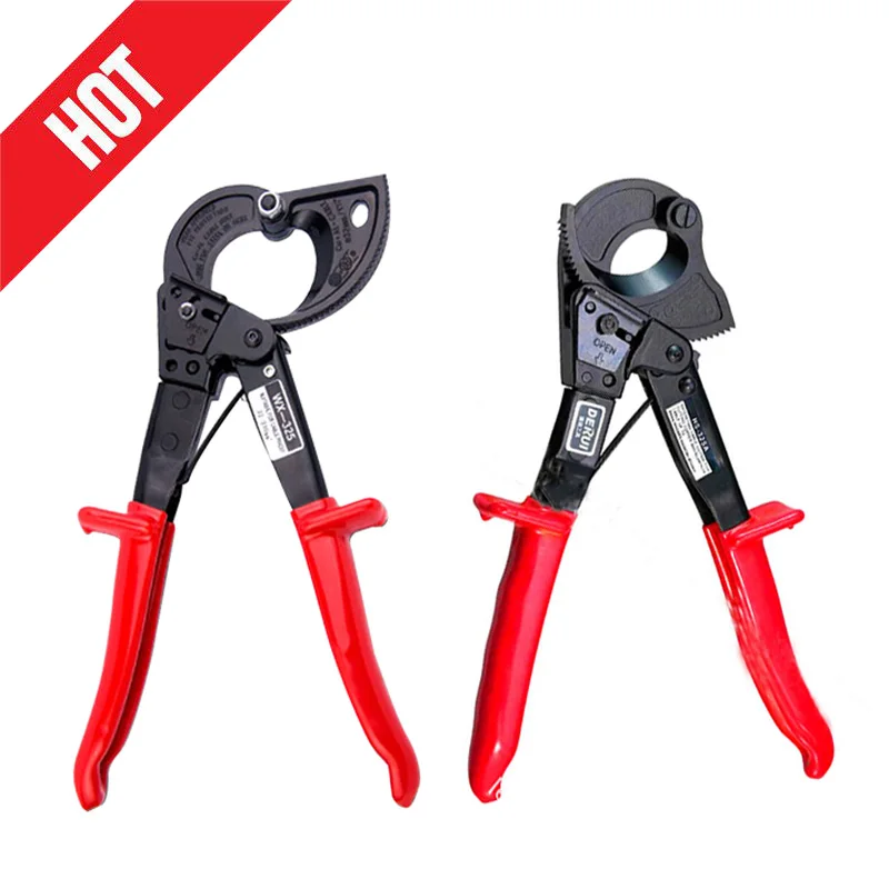 Ratchet Electrician Crimping Pliers Scissors Cable Cutter Tool Wire Stripper  Optimized Shape Precision Blade Neat Smooth