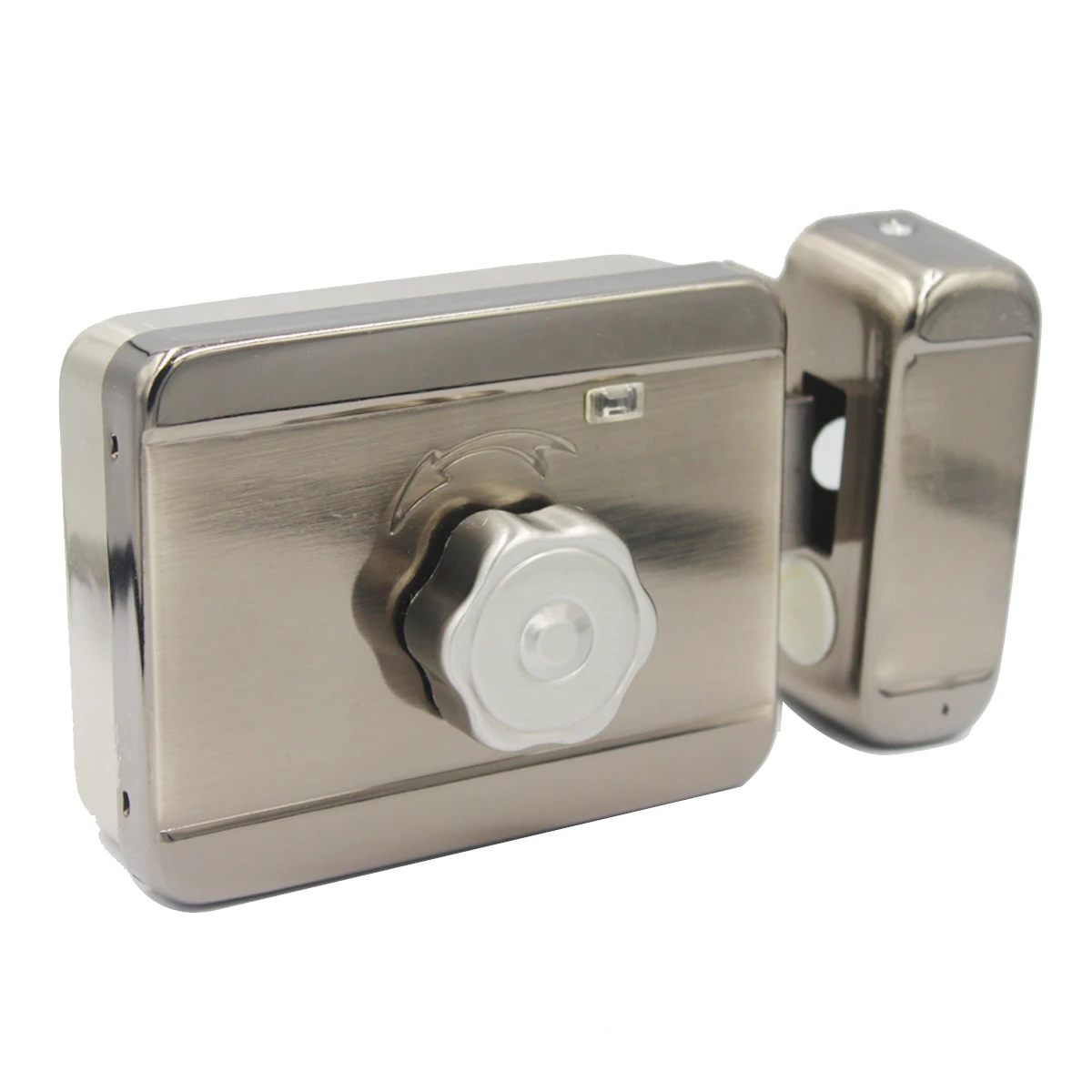 DC12V Metal Electric lock gate lock Access Control system Electronic integrated Door Rim lock suitable for iron door wooden door