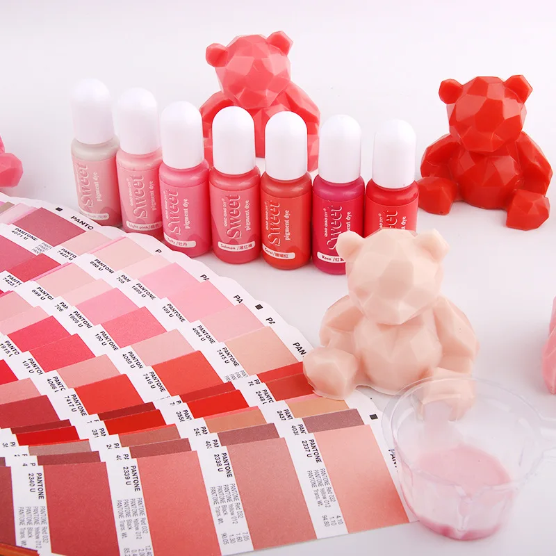 Картина 3: Однотонный пигмент для смолы 10 мл, спиртовые чернила, жирная жидкая краска для рукоделия, инструменты для изготовления ювелирных изделий, поделки из смолы ручной работы