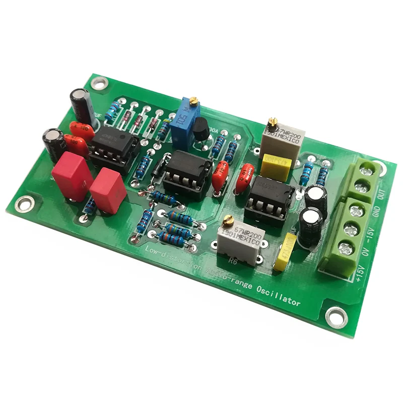 Assembled 1KHz Sine Wave Signal Generator Low Distortion Audio Range Oscillator