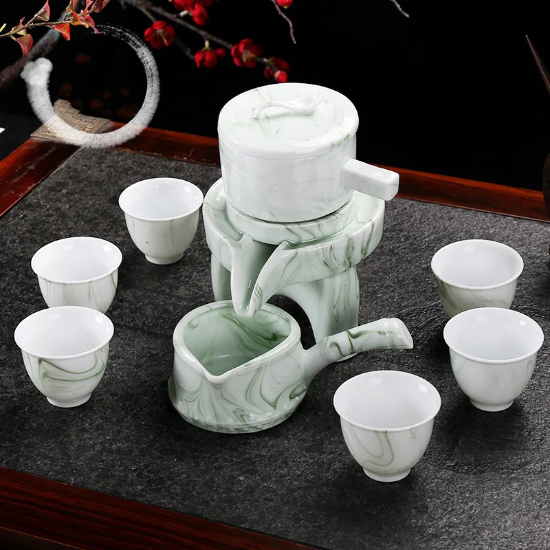 Creative Tea sets Ceramic Stone Grinding Design Kongfu Tea Cup Set single cup, master cup, personal cup