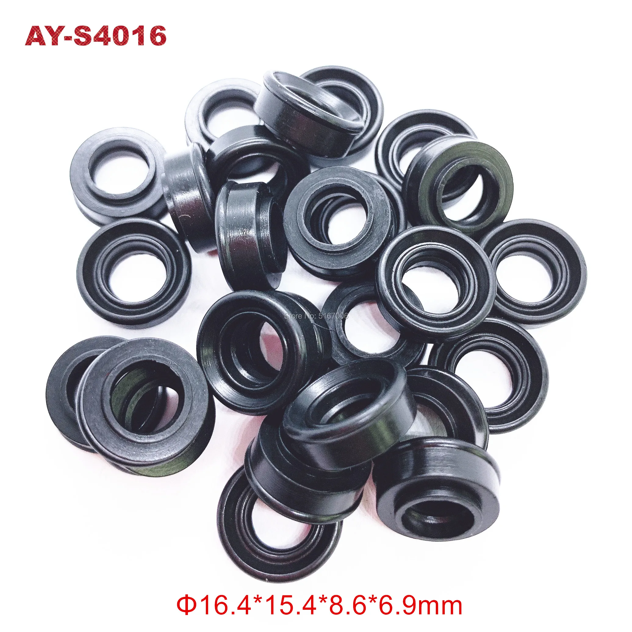 200pieces wholesale fuel  injector rubber seal  high quality for keihin and toyota cars seal repair kit (AY-S4016)