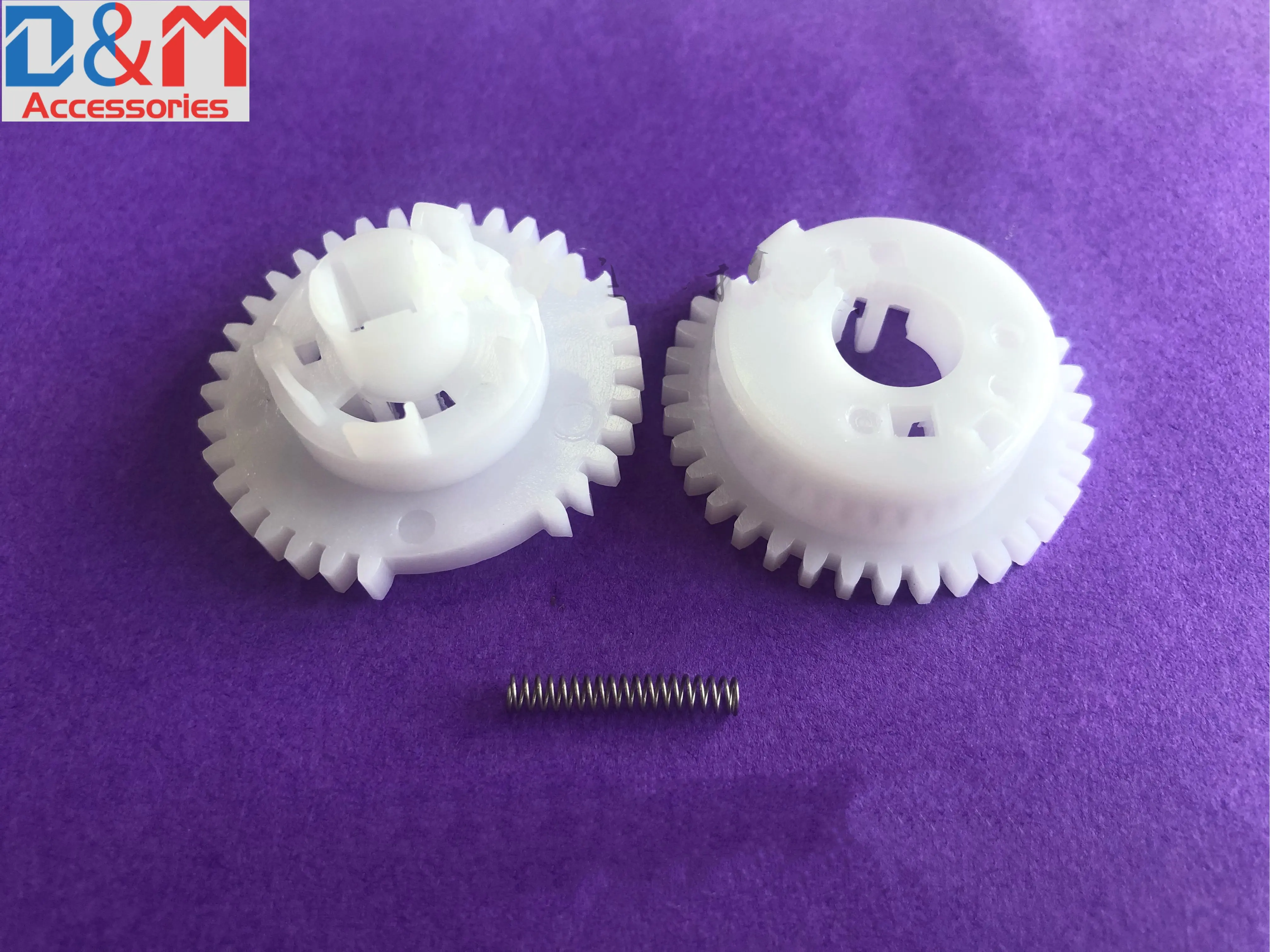 

2Pcs Compatible New Clutch Gear RU5-0184-000 RU5-0183-000 For HP1010 1020 1012 1018 M1005 1015 1319 3030 3050 Fuser Gear