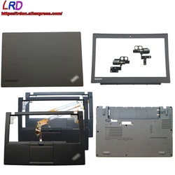 LCD Rear Cover Screen Front Frame Bezel Palmrest Upper Case Base Bottom Lower and Hinge for Lenovo Thinkpad X240 X250 Laptop