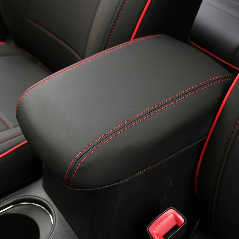 Car Armrest Box Mat Protect Cover Scratch Resistant Pad Car Interior Decoration Accessories For Subaru Forester SJ SK 2013-2021