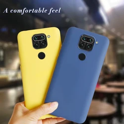 For Xiaomi Redmi note 9 Redmi note9 Case Cover Redmi note 9 Cases Silicone Soft TPU Bumper Phone Back Case Cover