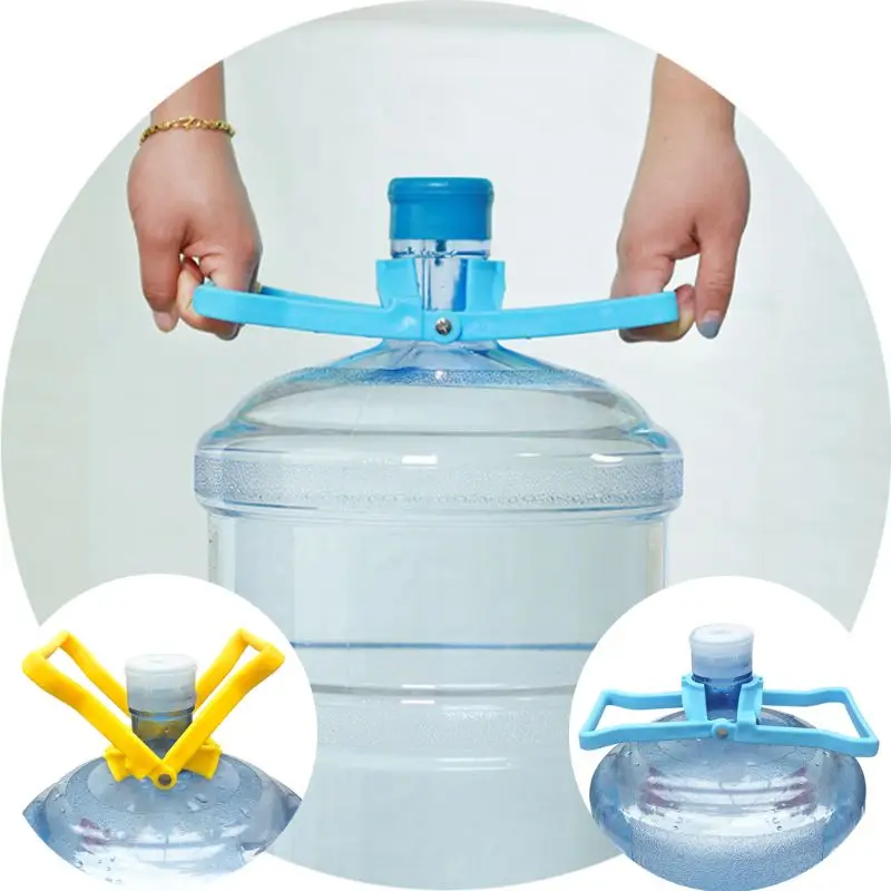 

1Pcs Random Plastic Bottled Water Handle Energy Saving Thicker Double Pail Bucket Lifting Extractor Handling tools