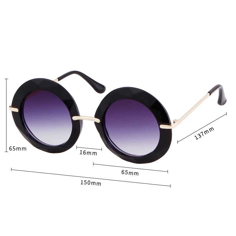WHO CUTIE 2025 Oversized Round Sunglasses Women Luxury Brand Designer Vintage Retro Green Frame Female Sun Glasses Shades OM567