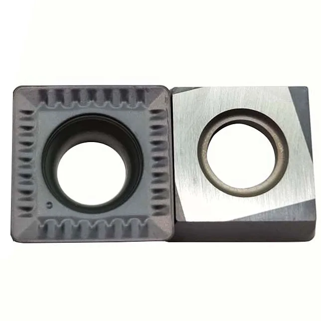 SPMG indexable carbide insert U drill insert for fast drill holders for process through hole blind hole.