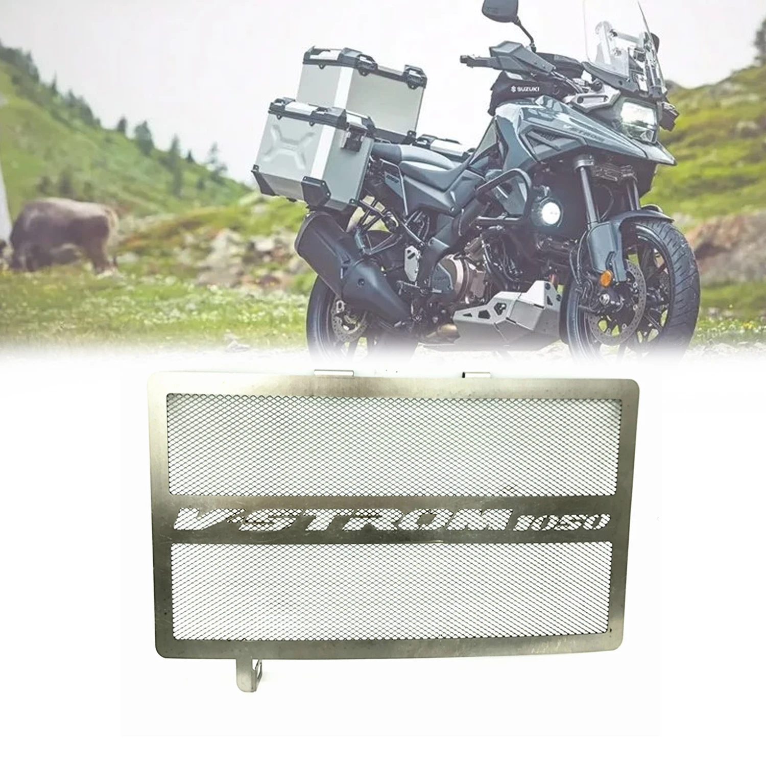 

Modified Motorcycle Radiator Grille Shield for Suzuki V-STROM DL1050 dl1050xt DL1050A DL 1050x t 2020 2021